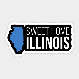 Illinois Sweet Home Sticker